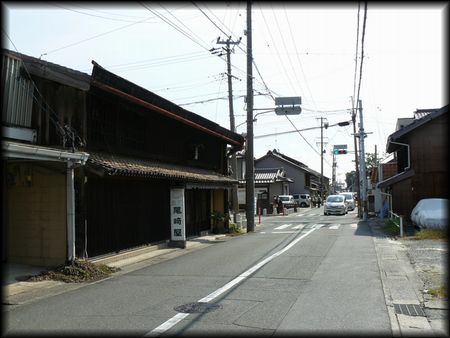 赤坂宿：町並み