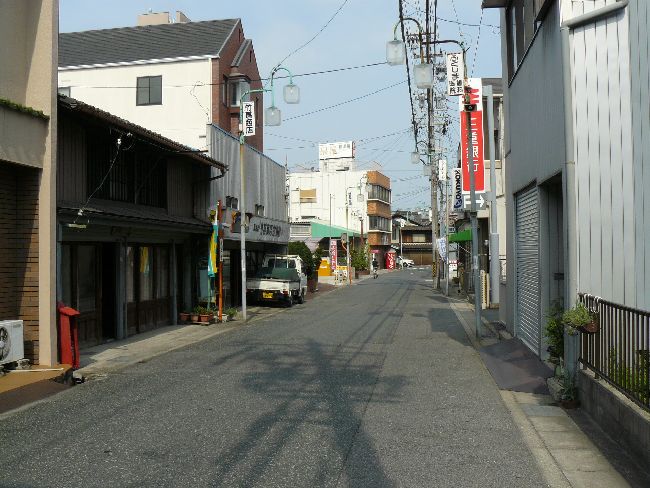 東海道：鳴海宿−町並み